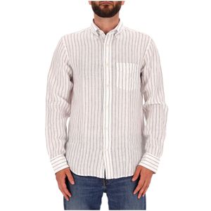 Camicia a righe con taschino