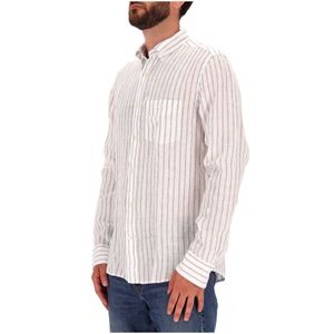 Camicia a righe con taschino