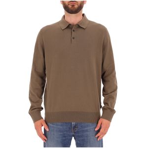 Polo a maniche lunghe stile maglione