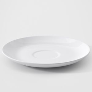 Royal white saucer for cup