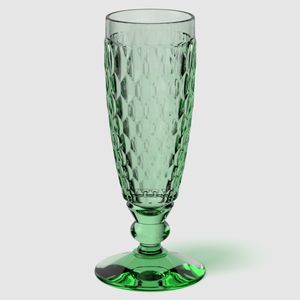 Boston Green Crystal Flute