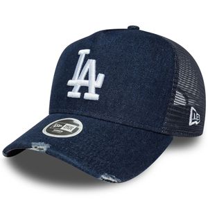 9Forty A-Frame Trucker LA Dodgers denim