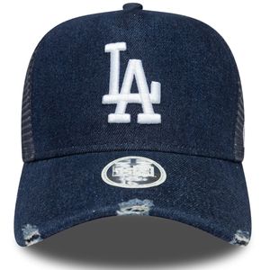 9Forty A-Frame Trucker LA Dodgers denim