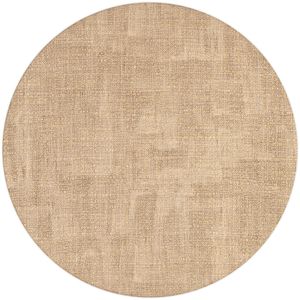 Tovaglietta rotonda Fabric dorata