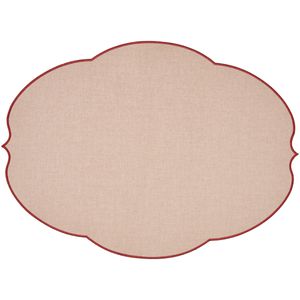 Dusty Pink Flowers Placemat