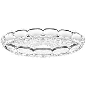 Small Round Tray Vanity Clear