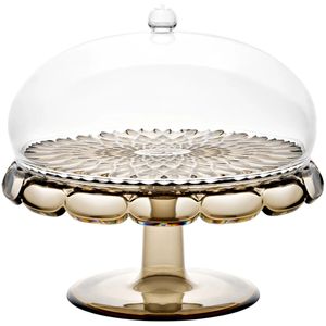 Cake stand with grey Vanity bell