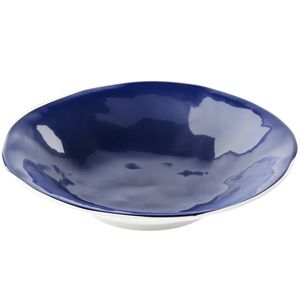 Riviera blue deep plate