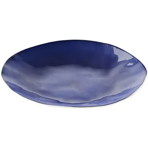 Riviera blue flat plate