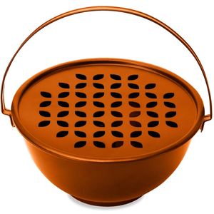Colored metal mosquito coil holder