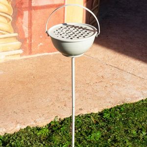 Colored metal mosquito coil holder