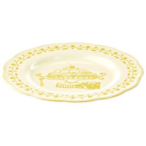Josephine yellow dessert plate