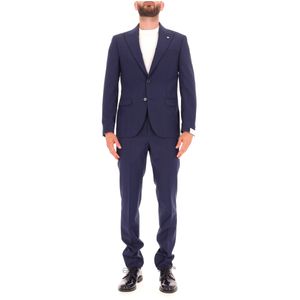 Navy dress in cool stretch wool