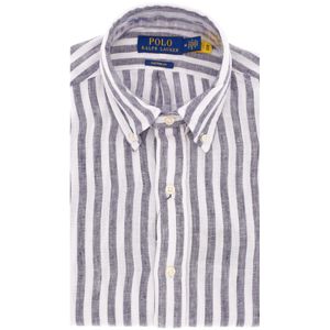 Custom Fit Striped Linen Shirt