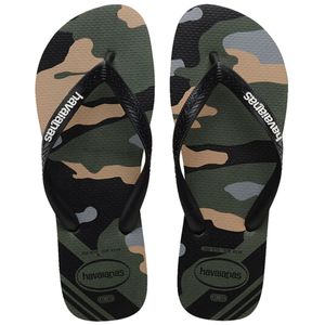 Top Camu Green slipper