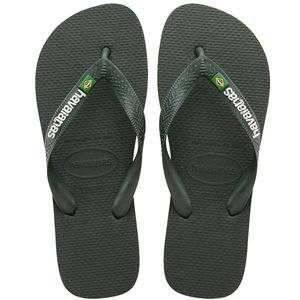 Brasil Logo flip flops