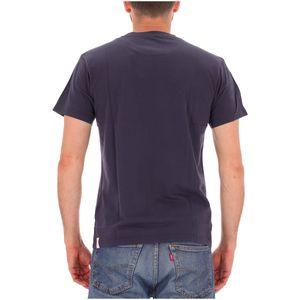 Cotton T-shirt with ribbed crew neck