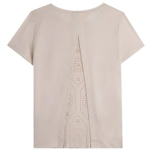T-Shirt with Sangallo insert