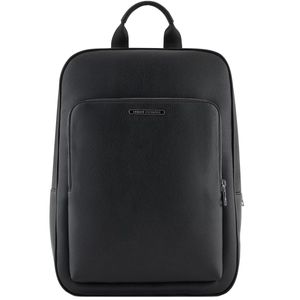 Minimal eco-leather backpack