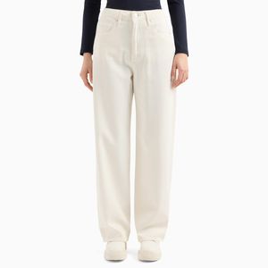 Jeans relaxed fit in denim tinto