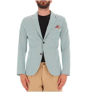 Easy cotton jacket with pocket square