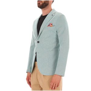 Easy cotton jacket with pocket square
