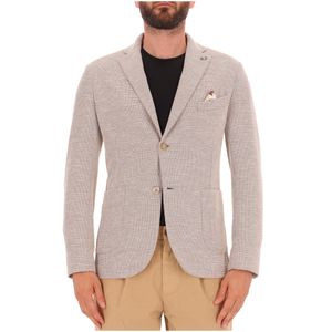 Light single-breasted cotton jacket
