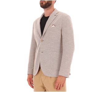 Light single-breasted cotton jacket