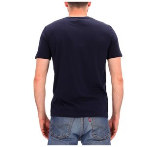 T-Shirt Pocket navy in jersey