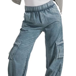 Gradient twill cargo pants