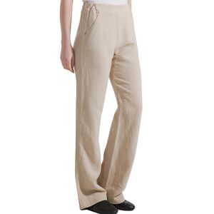 Linen and lyocell trousers