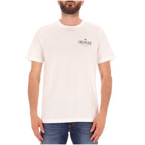 T-Shirt con logo Hilfiger sul petto