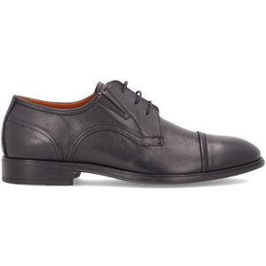 Derby stringata in pelle