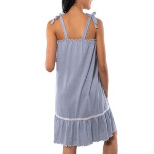 Nightgown with adjustable straps