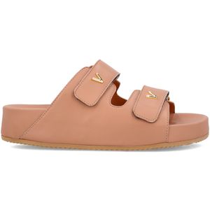 Slipper with logo bands