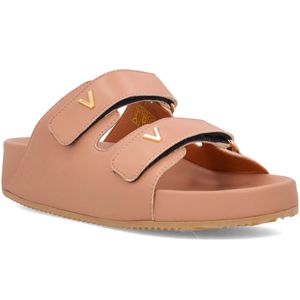 Slipper with logo bands