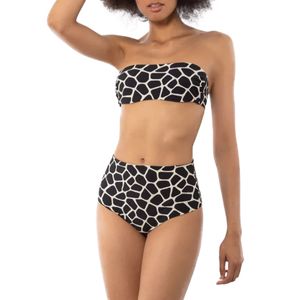 Bandeau bikini top with invisible underwire