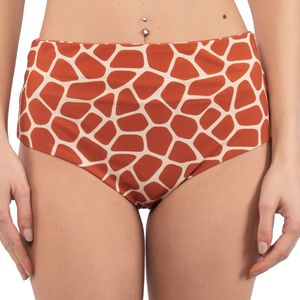 High waisted bikini bottoms