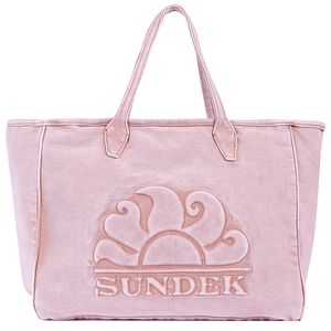Tote bag Roberts effetto denim scolorito