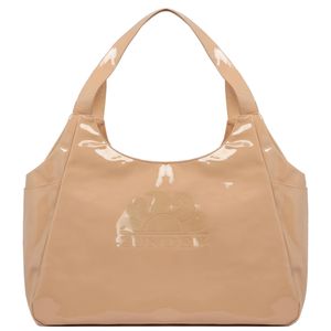 Borsa Chel da mare in vinile beige
