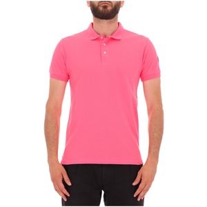 Stretch pique cotton polo shirt 7646