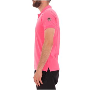 Stretch pique cotton polo shirt 7646
