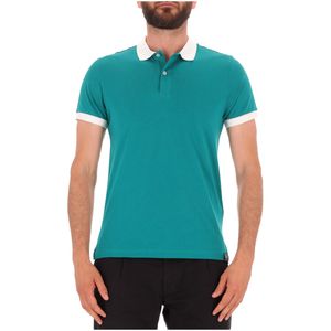 Polo bicolore in cotone Supima 7679R