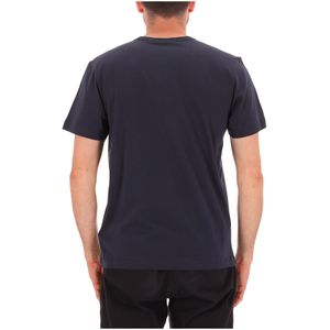 T-shirt con maxi logo circolare tono su tono