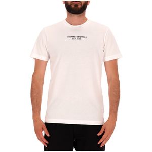 T-shirt bianca con doppia stampa fronte retro