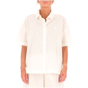 Camicia da notte con logo ricamato