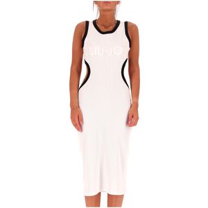Two-tone cover-up dress