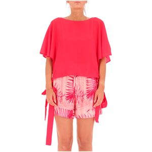 Blouse cover-up with bows