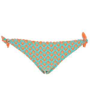 Slip bikini con fantasia all over