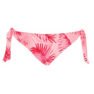 Slip bikini brasiliana stampa palme